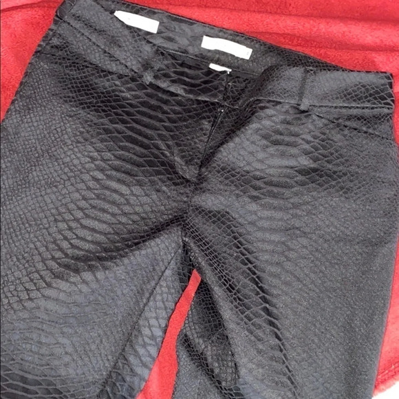Ricki’s  black snake print ankle pants 0 - Picture 4 of 13